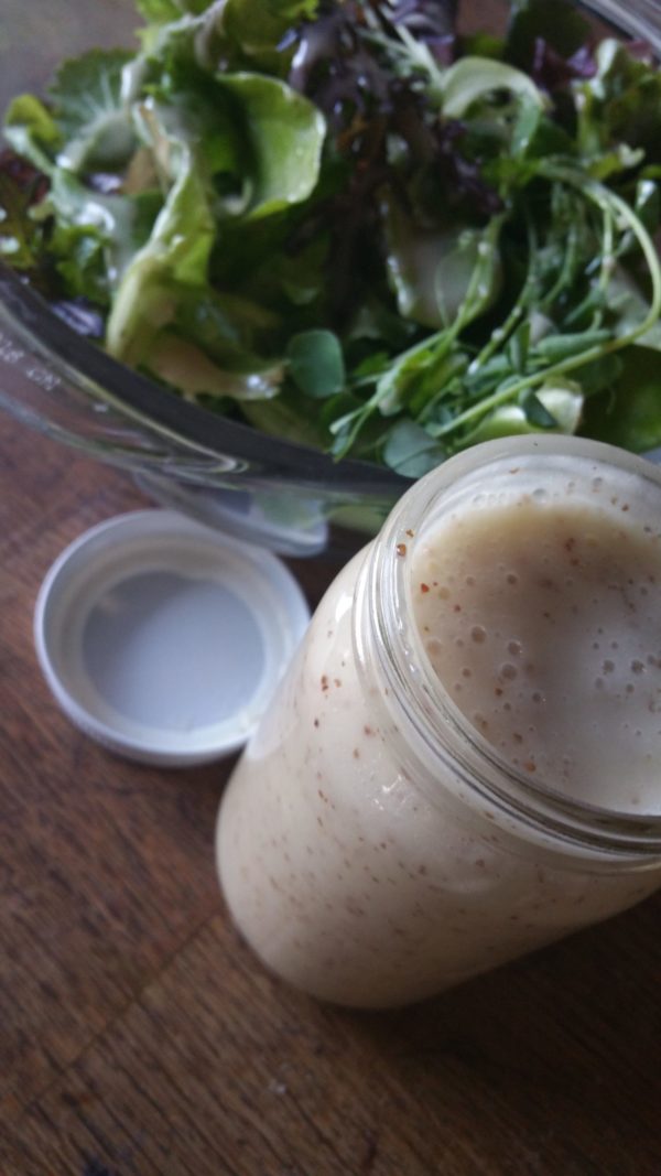Salad dressing, Honey Mustard Vinaigrette - 8oz - the Mad Farmers Garden`