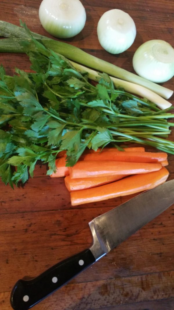 Broth, Vegetable, Frozen -- 1 pint -- The Mad Farmers' Garden
