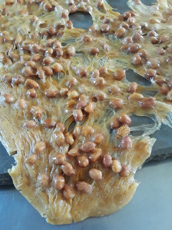Candy, Peanut Brittle - 8 oz. bag - Old Paths Farm