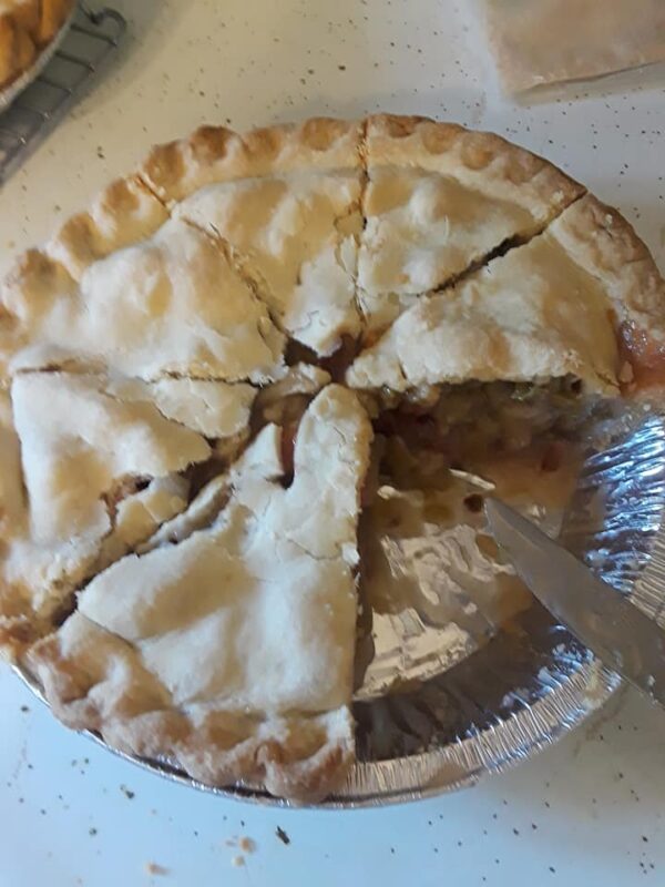 Pie, Rhubarb - 9" Deep Dish - Old Paths Farm